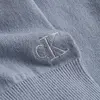 Calvin Klein STACKED LOGO CREW NE Erkek Gri Kazak