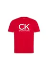 Calvin Klein SS 30S EU CK CALVIN Kırmızı Erkek Tişört