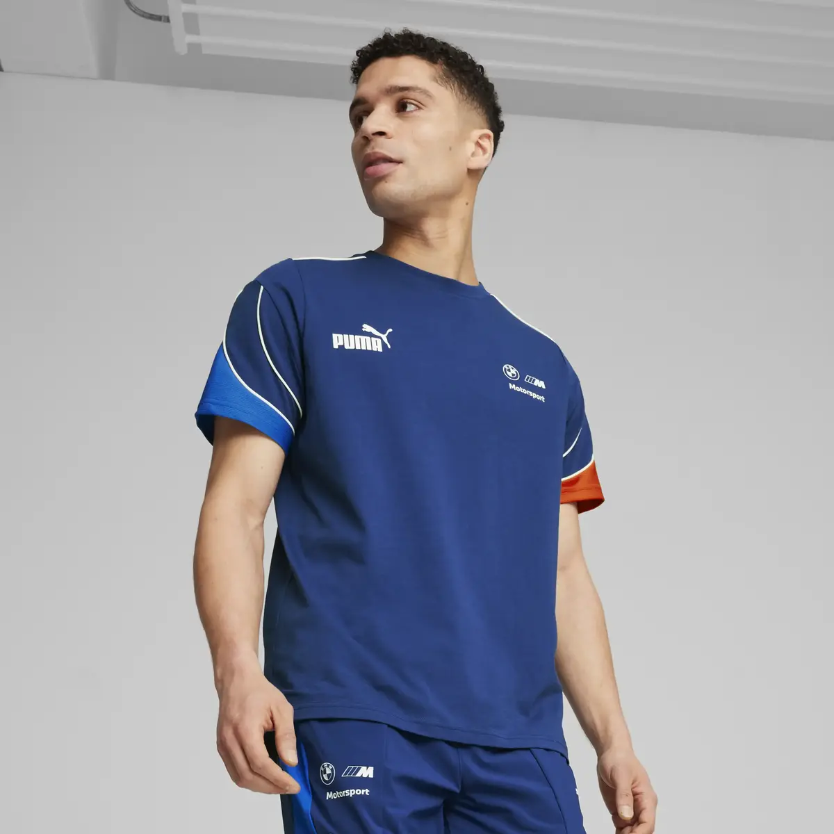 Puma BMW MMS MT7+ TEE Mavi Erkek T-Shirt