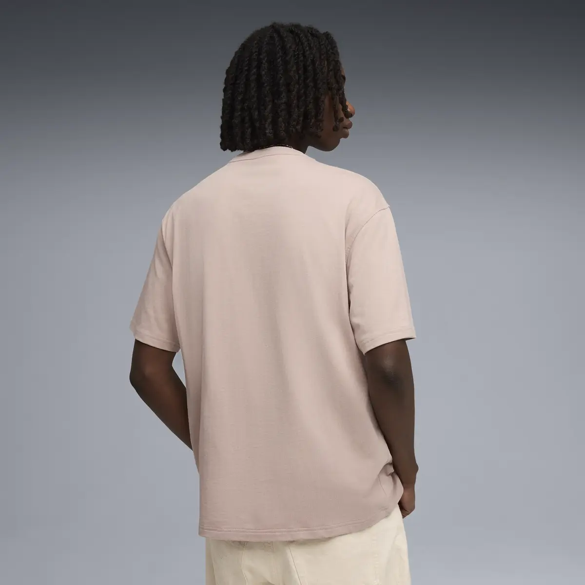 PUMA Ferrari Premium TEE Bej Erkek T-Shirt