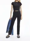 Calvin Klein Siyah Kadın T-Shirt & Polo