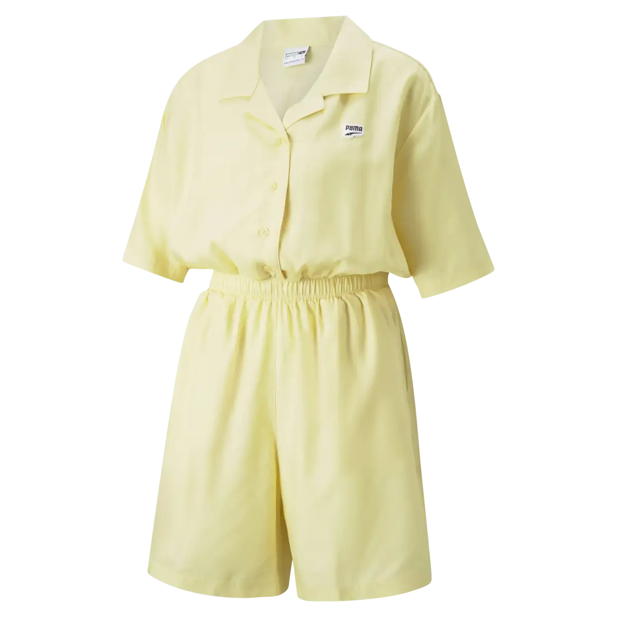 Puma DOWNTOWN Jumpsuit Sarı Kadın Tulum