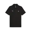 Puma Ferrari Style Jacquard Polo Siyah Erkek Polo T-Shirt