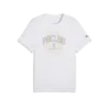 PUMA M Run Club Graphic Tee Beyaz Erkek T-Shirt