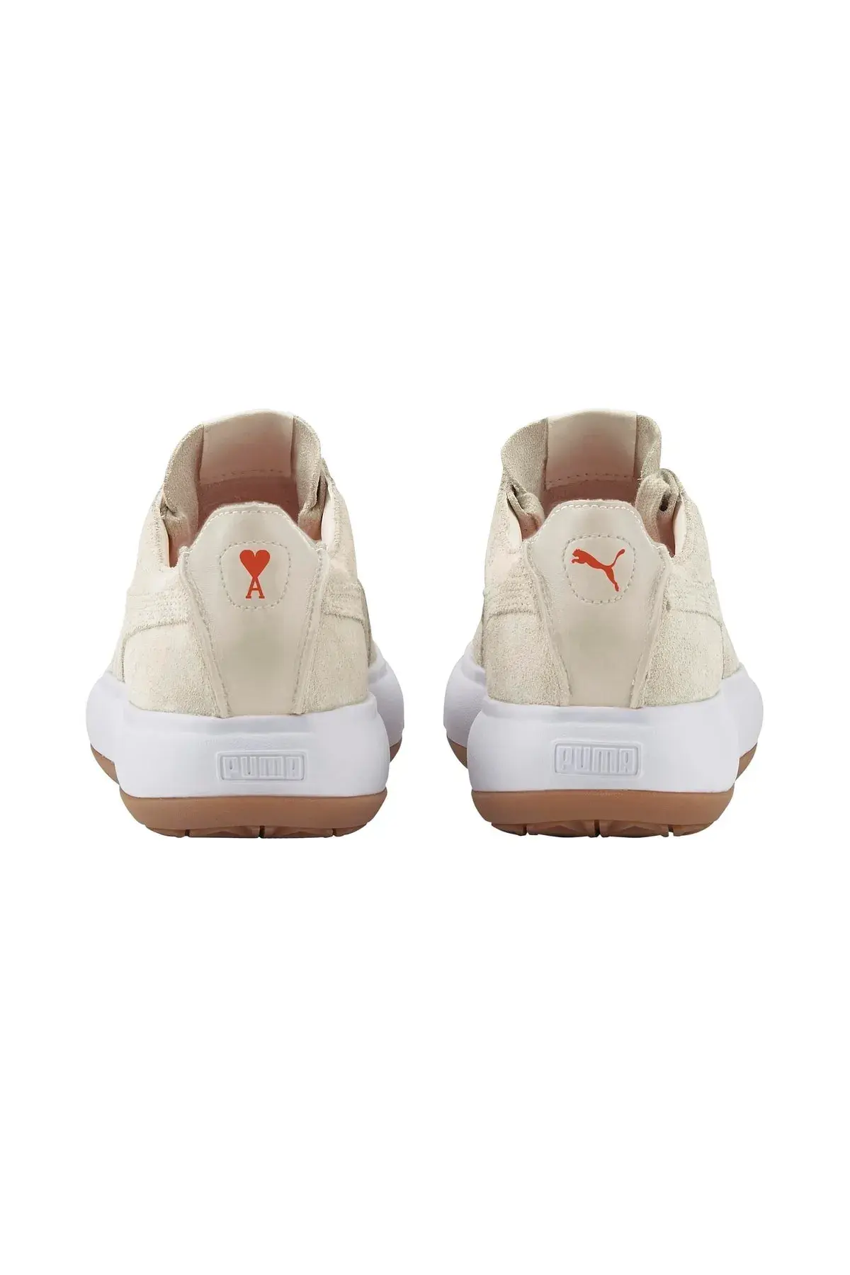 Puma Suede Mayu AMI Deconstruct Bej Kadın Günlük Spor Ayakkabı