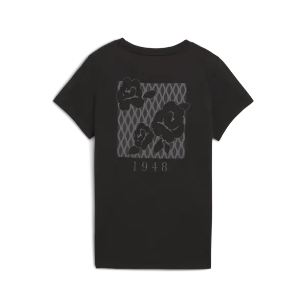 PUMA GRAPHICS TRAIN CONCEPT TEE W Siyah Kadın T-Shirt