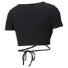 Puma Classics Ribbed Tee Puma Black Siyah Kadın T-Shirt