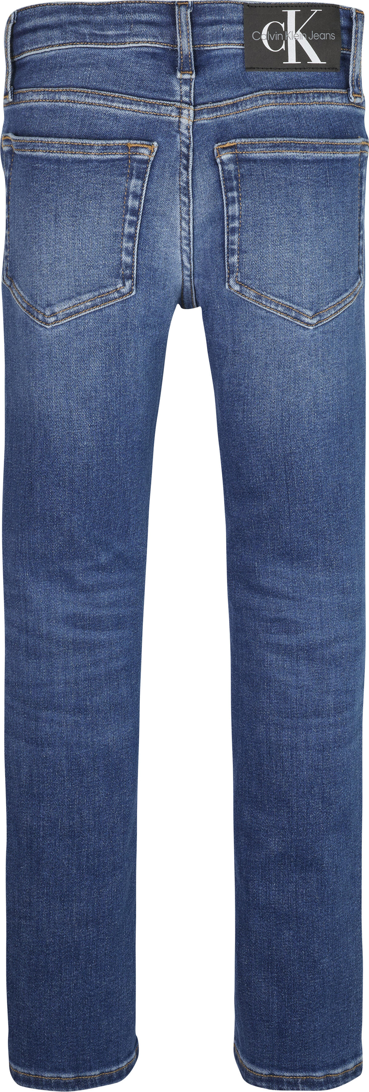 Calvin Klein SLIM ESSENTIAL MID B Erkek Mavi Kot Pantolon