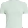Calvin Klein WAFFLE SHORT SLEEVE, CDV Yeşil Kadın T-Shirt & Polo