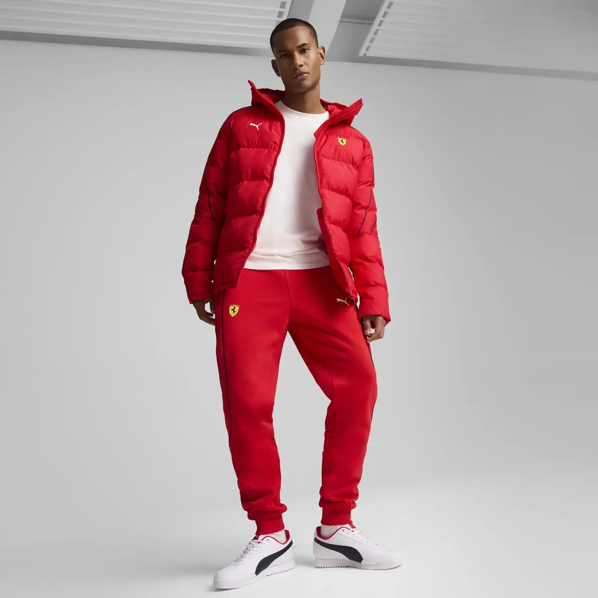 Puma Ferrari Race MT7+ Ecolite Jk Kırmızı Erkek Mont