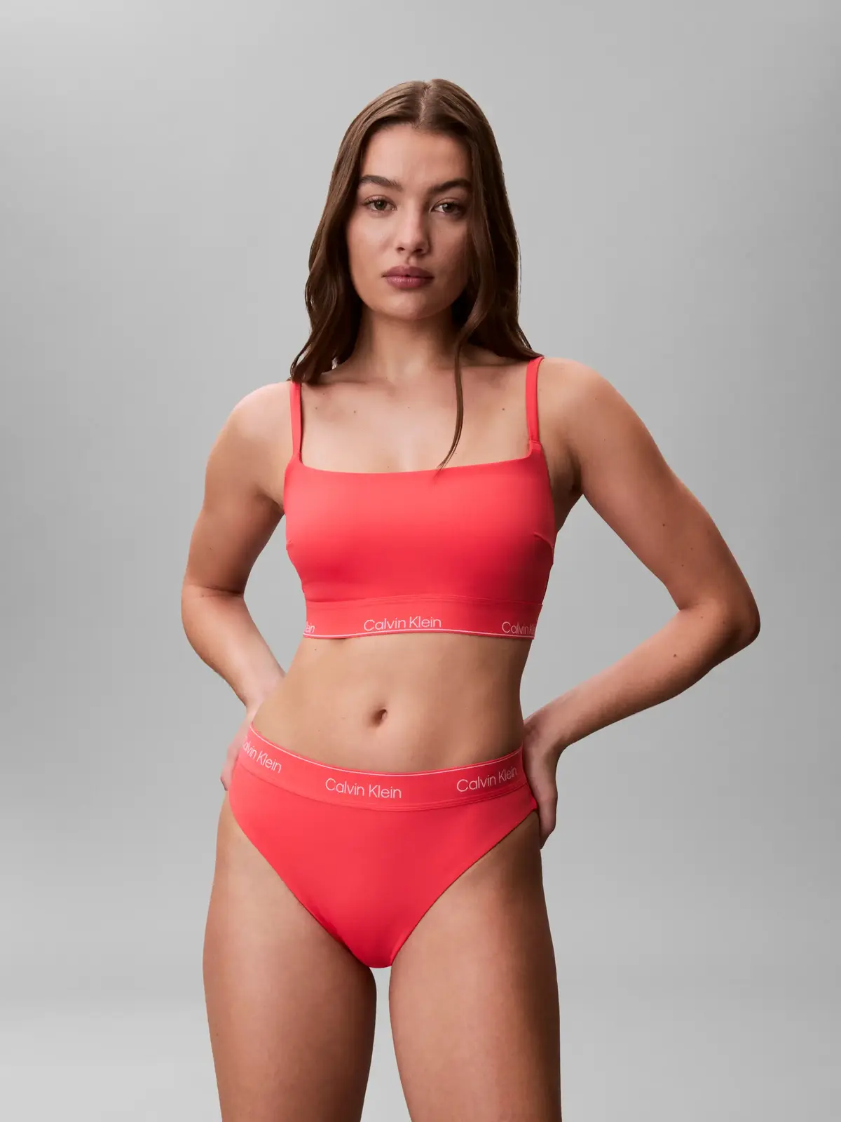 Calvin Klein BIKINI Kadın Pembe Bikini Altı