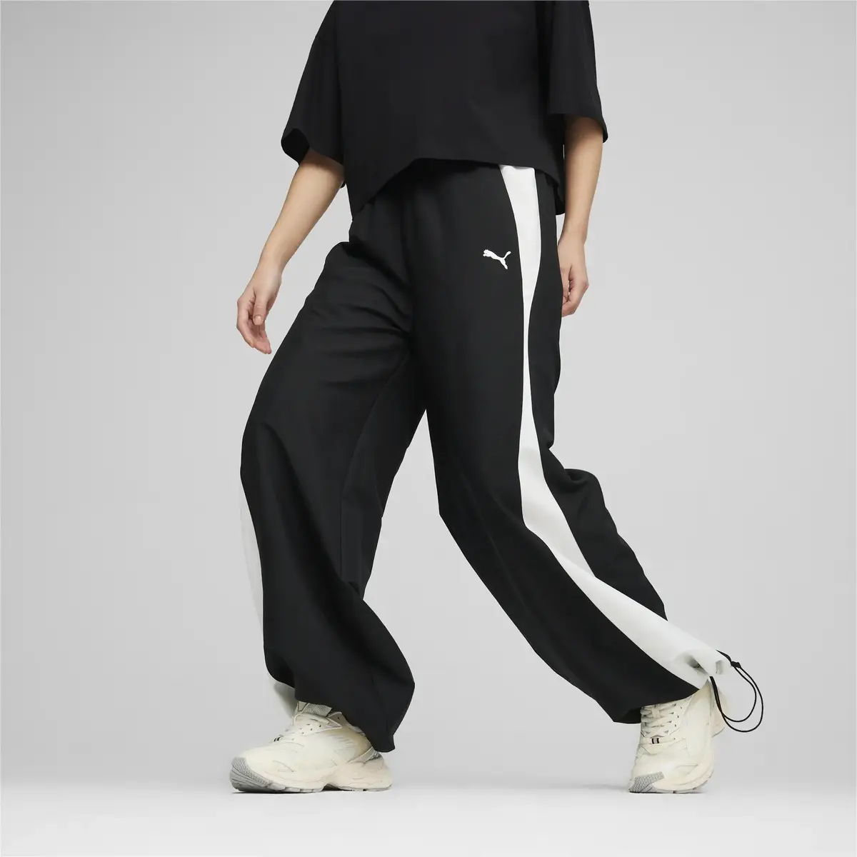 Puma DARE TO Parachute Pants Siyah  Kadın Eşofman Altı