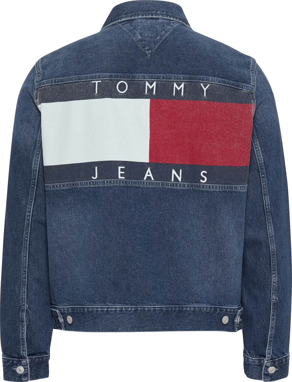 Tommy Hilfiger RYAN RGLR TRCKR JCKT Erkek Mavi Kot Ceket