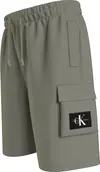 Calvin Klein BADGE JOGGER CARGO S Erkek Gri Şort