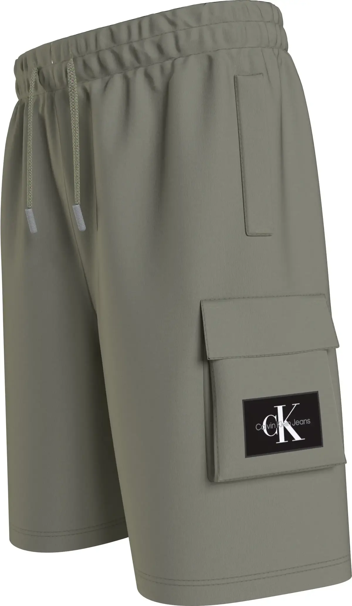 Calvin Klein BADGE JOGGER CARGO S Erkek Gri Şort