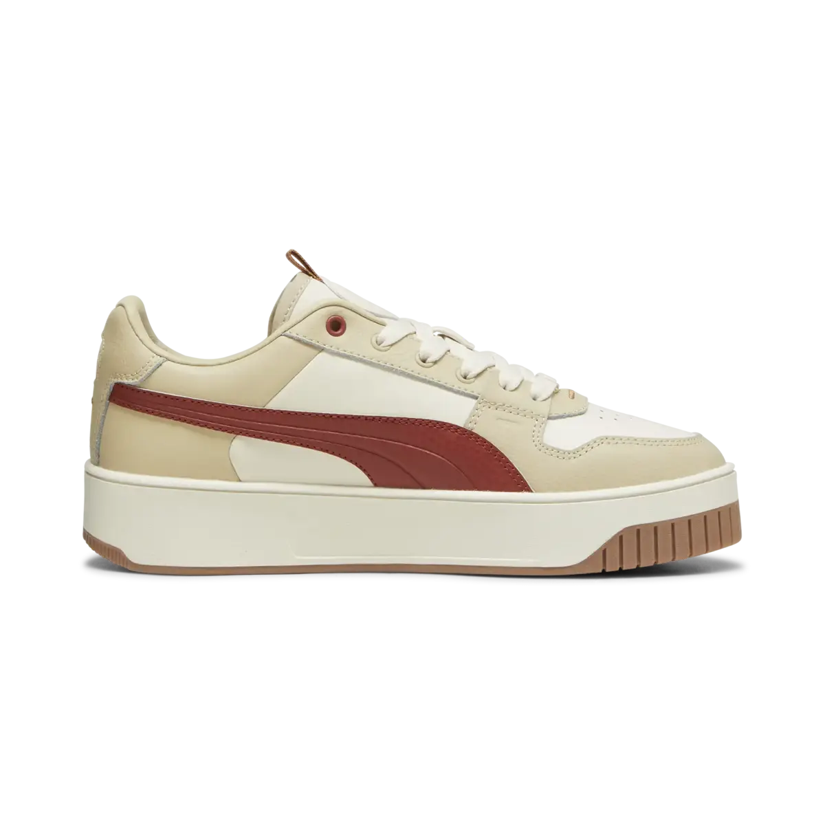 Puma Carina Street Lux Bej Kadın Günlük Spor Ayakkabı