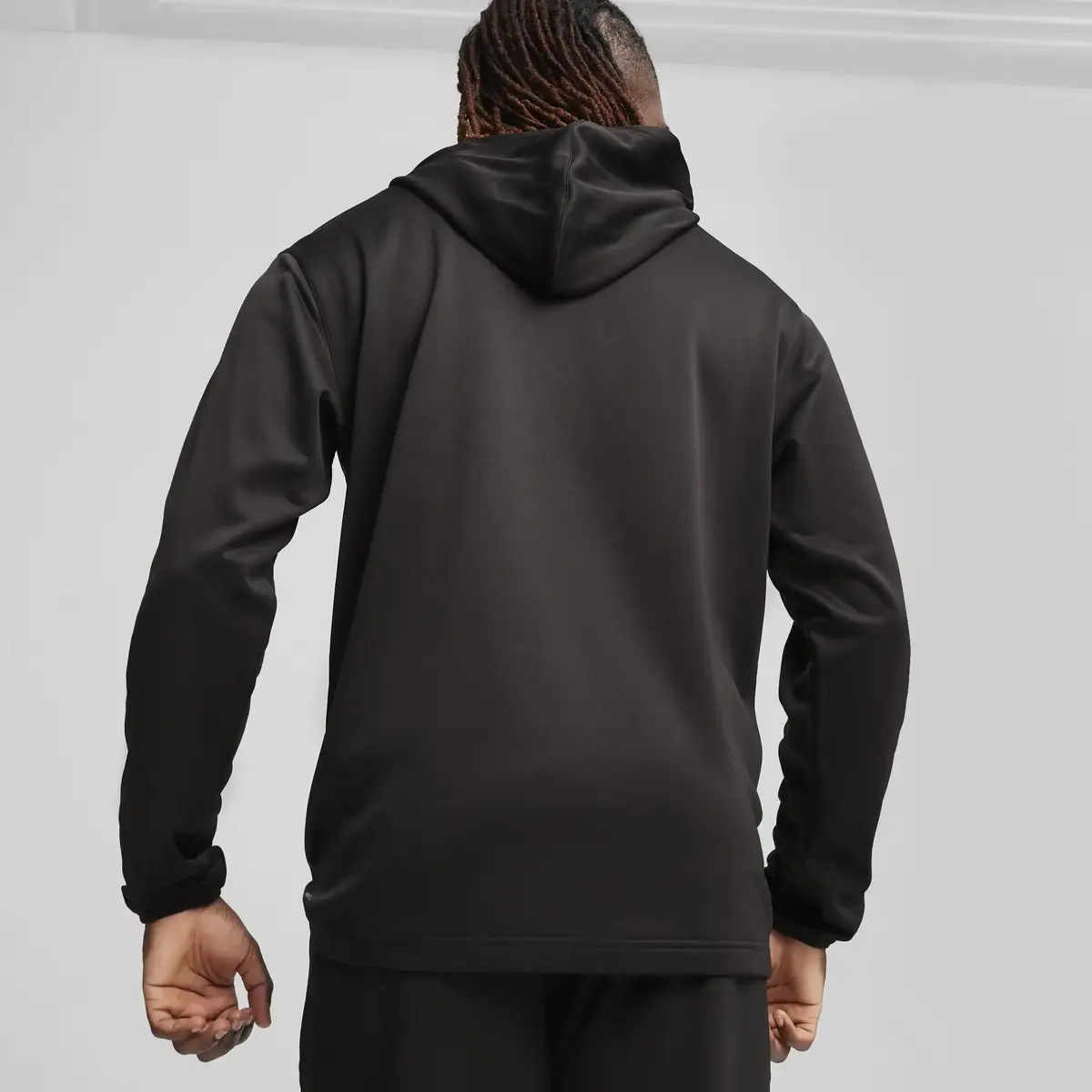 Puma PUMA FIT PWRFleece Hoodie Siyah Erkek Hoodie