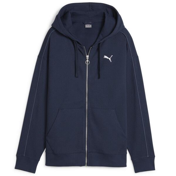 Puma HER Full-Zip Hoodie Lacivert Kadın Fermuarlı Ceket