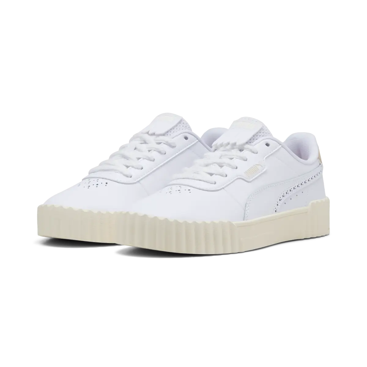 Puma Carina 3.0 Bold Elegance Beyaz Kadın Spor Ayakkabı