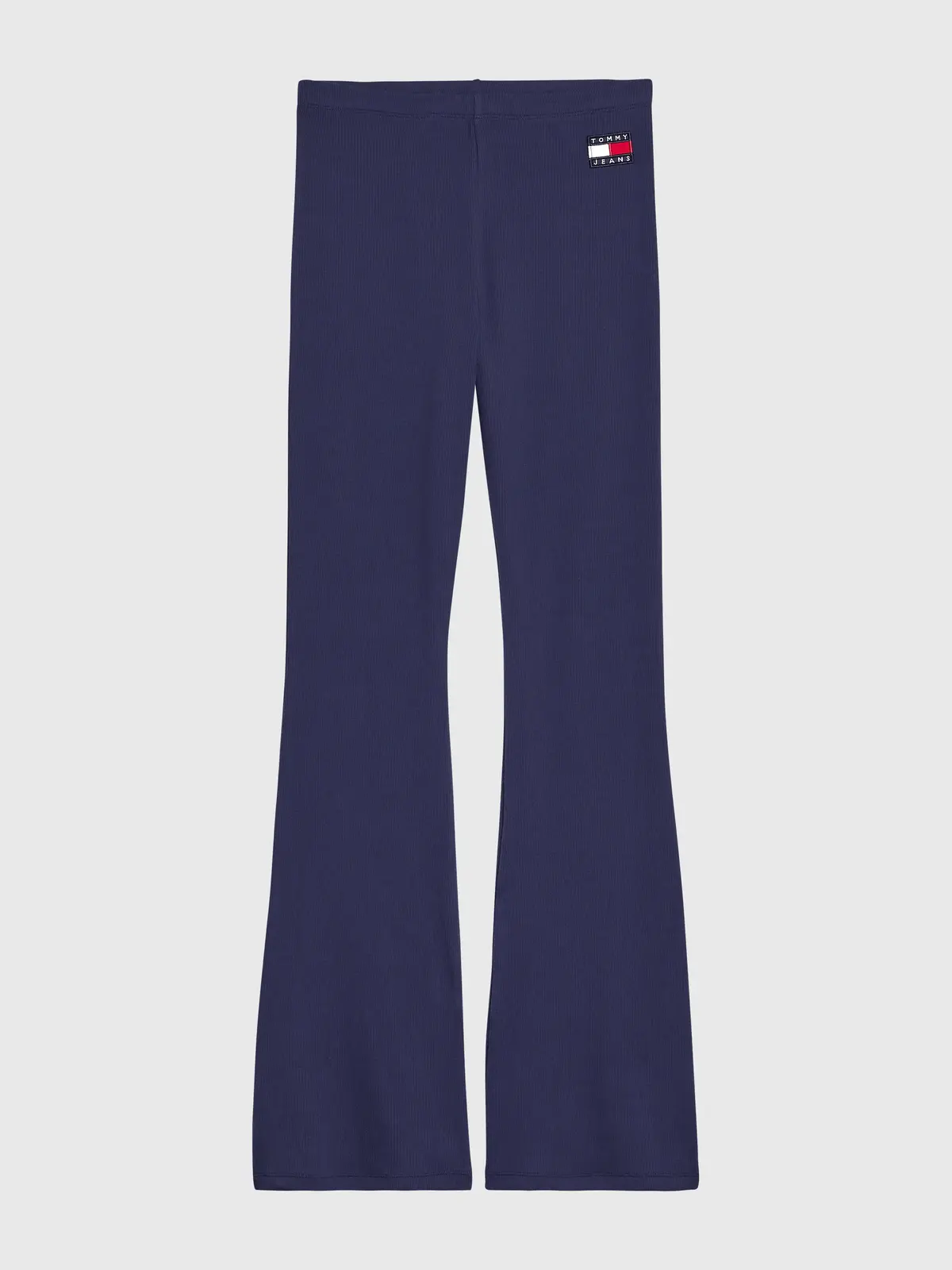 Tommy Hilfiger TJW RIB BADGE FLARE Kadın Antrasit Tayt