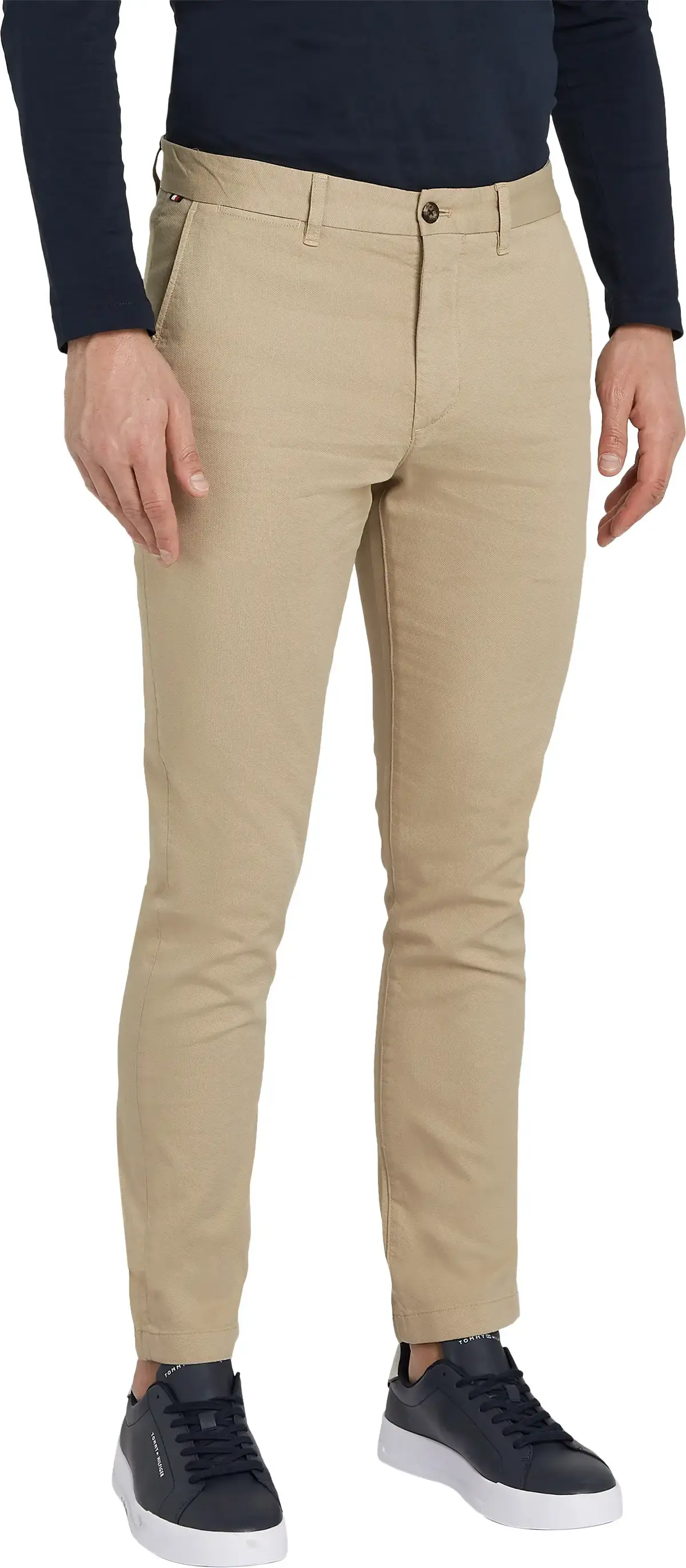 Tommy Hilfiger BLEECKER STRUCTURE G, RBT Bej Erkek Pantolon