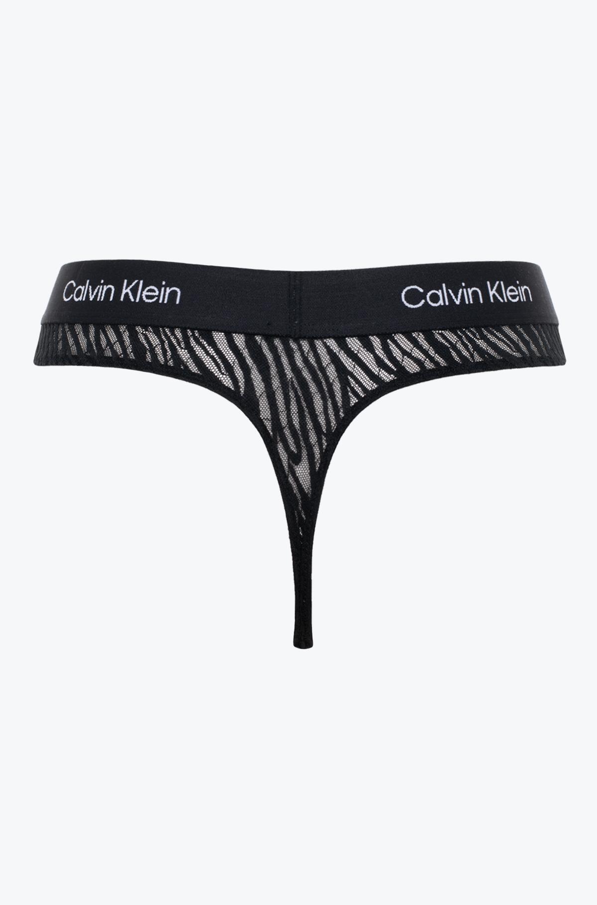 Calvin Klein MODERN THONG Siyah Tanga