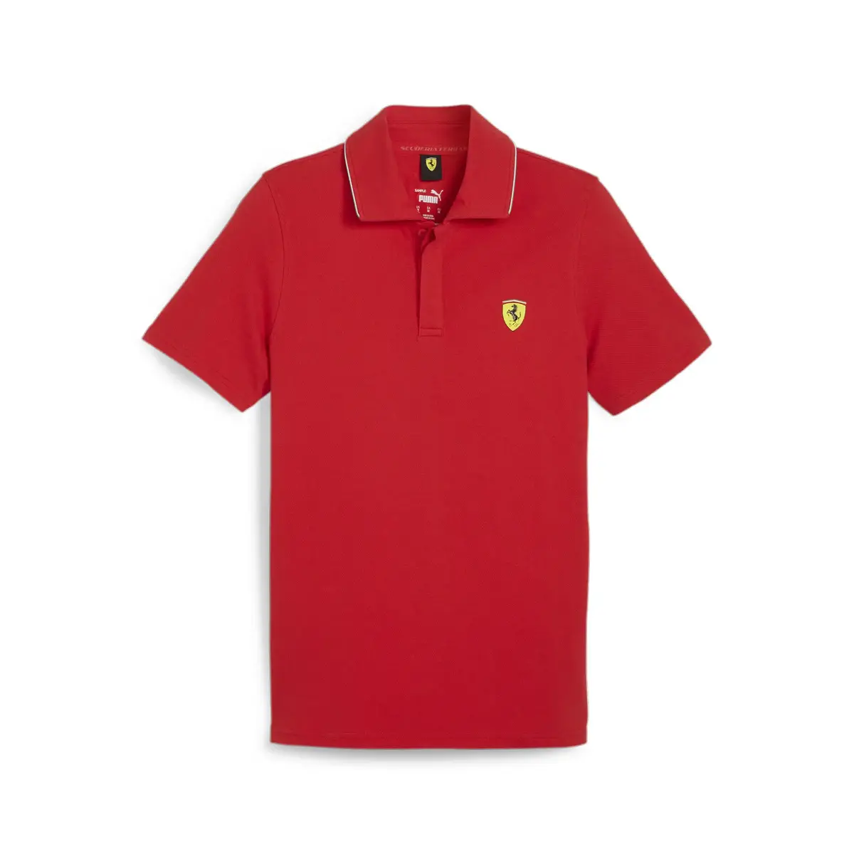 Puma Ferrari Race Polo Kırmızı Erkek Tişört