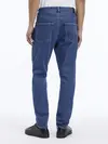 Calvin Klein TAPERED FIT MID BLUE, 1A7 Mavi Erkek Jean Pantolon