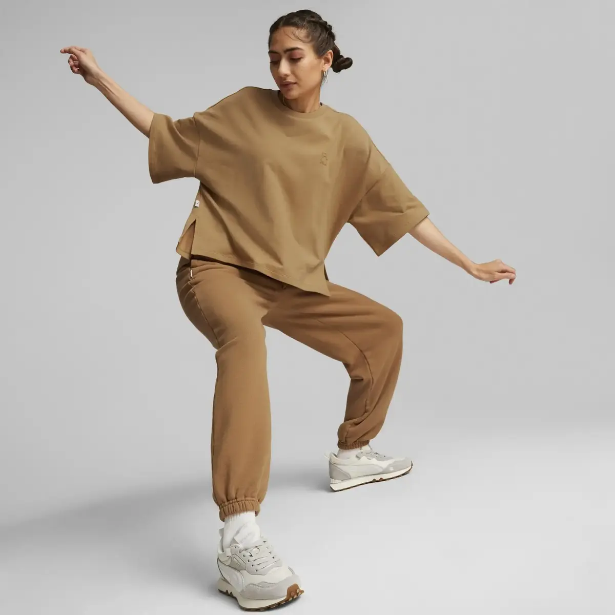 Puma Infuse Sweatpants Bej Kadın Eşofman Altı