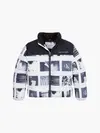 Calvin Klein AOP POLAROID PUFFER Erkek Siyah Şişme Mont