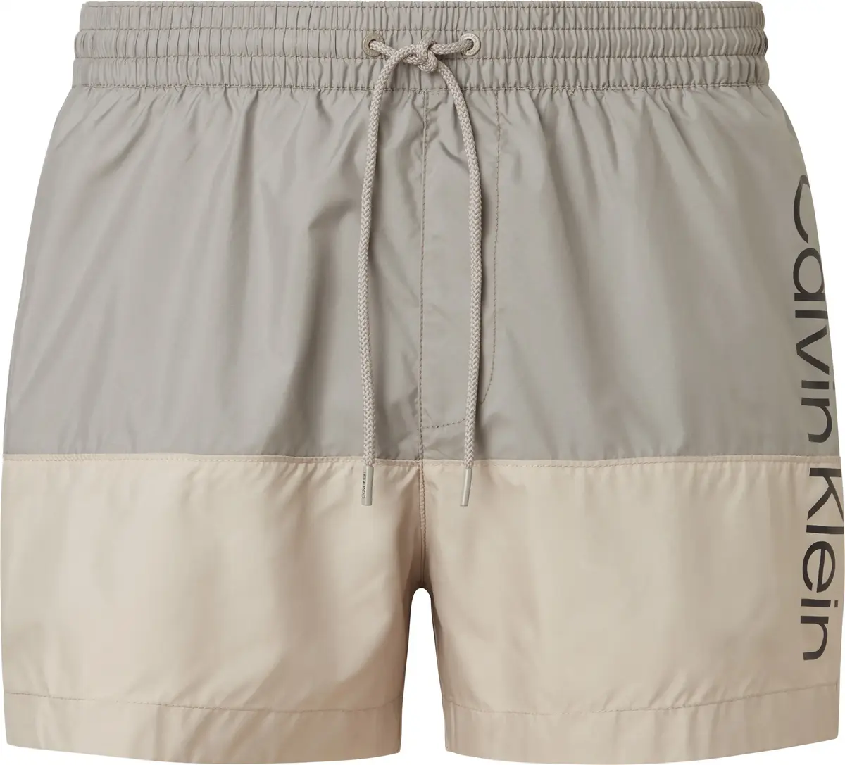 Calvin Klein SHORT DRAWSTRING Erkek Gri Deniz Şortu