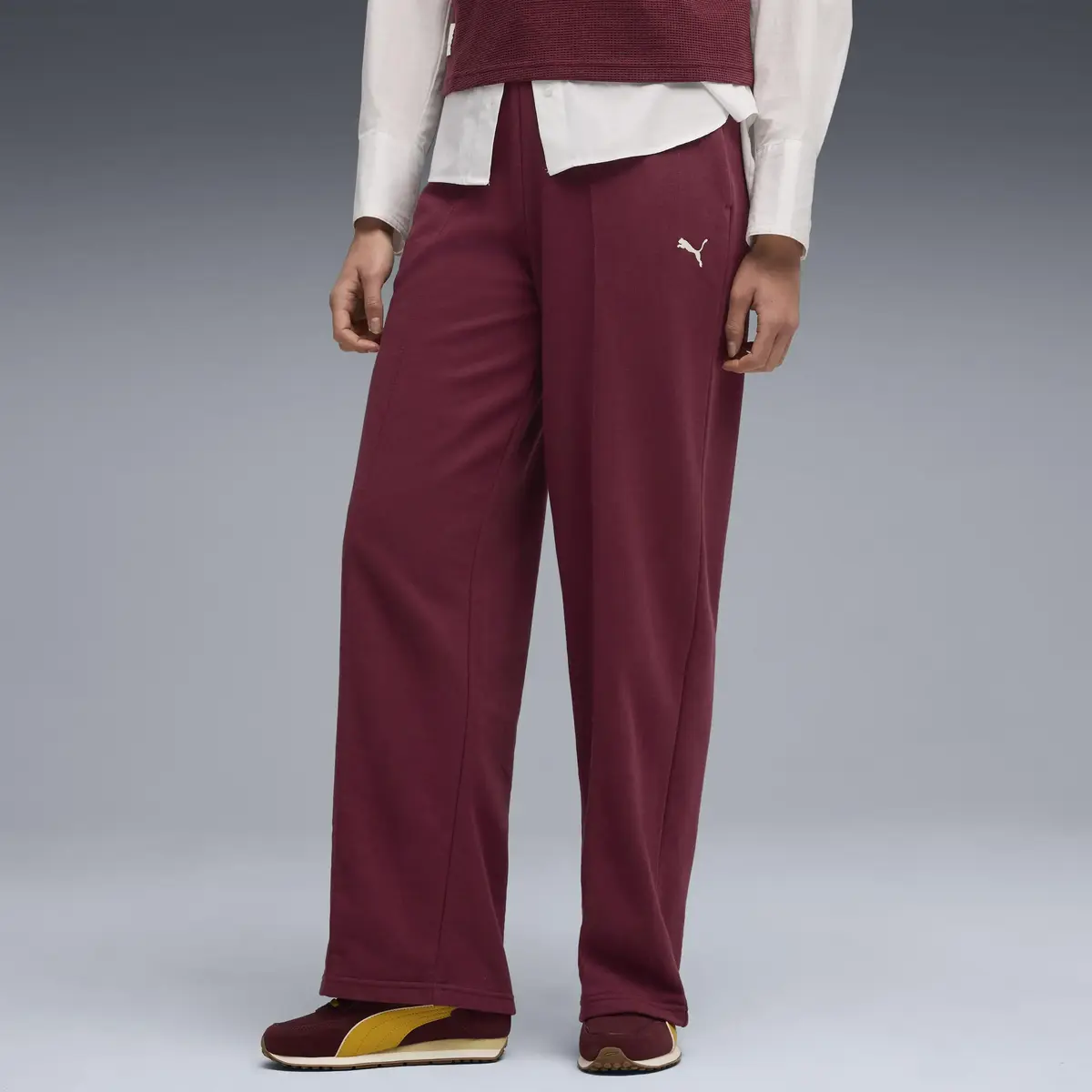 Puma PUMA CLASS High-Waist Pants Kırmızı Kadın Eşofman Altı