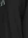Calvin Klein GLOSSY MONOLOGO REGU, BEH Siyah Kadın Sweatshirt