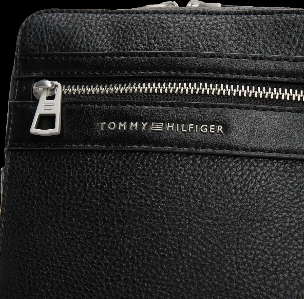 Tommy Hilfiger TH CENTRAL MINI REPO, BDS Siyah Erkek Çanta & Cüzdan