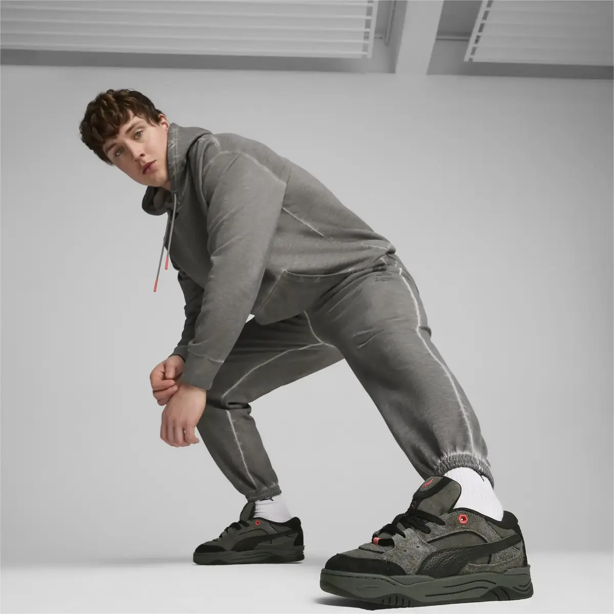 Puma PUMA-180 STAPLE Siyah Unisex Günlük Spor Ayakkabı