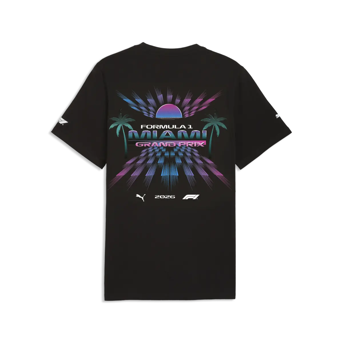Puma F1 Miami Tee PUMA Black Siyah Erkek T-Shirt