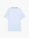 Tommy Hilfiger TECH TEE Erkek Açık Mavi T-Shirt