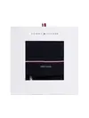 Tommy Hilfiger Rubberised Logo Beanie and Scarf Gift Set Lacivert Erkek Atkı Bere Seti