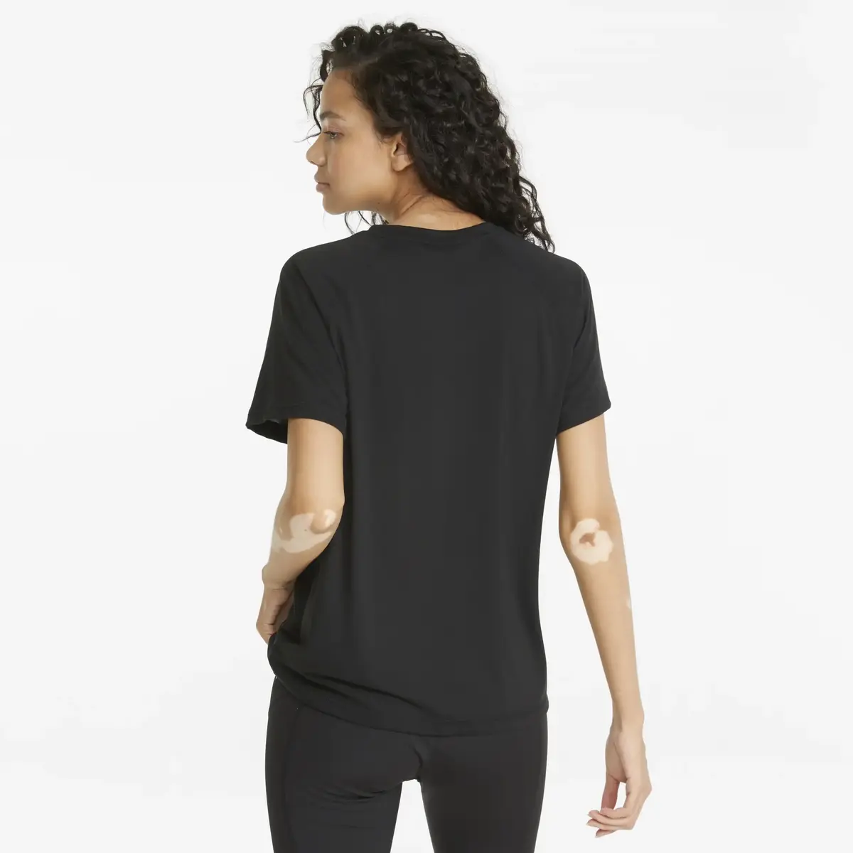 Puma Evostripe Tee Siyah Kadın T-Shirt