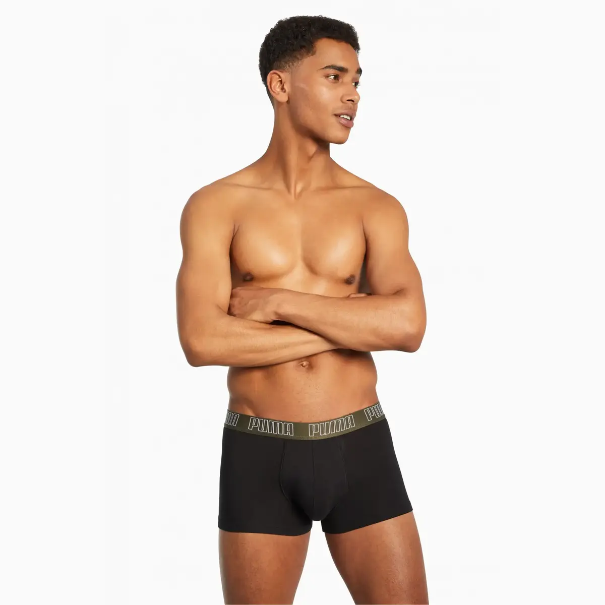 Puma PUMA BASIC TRUNK 2P Siyah Erkek 2'li Boxer
