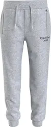 Calvin Klein CKJ STACK LOGO SWEAT Erkek Gri Eşofman Altı
