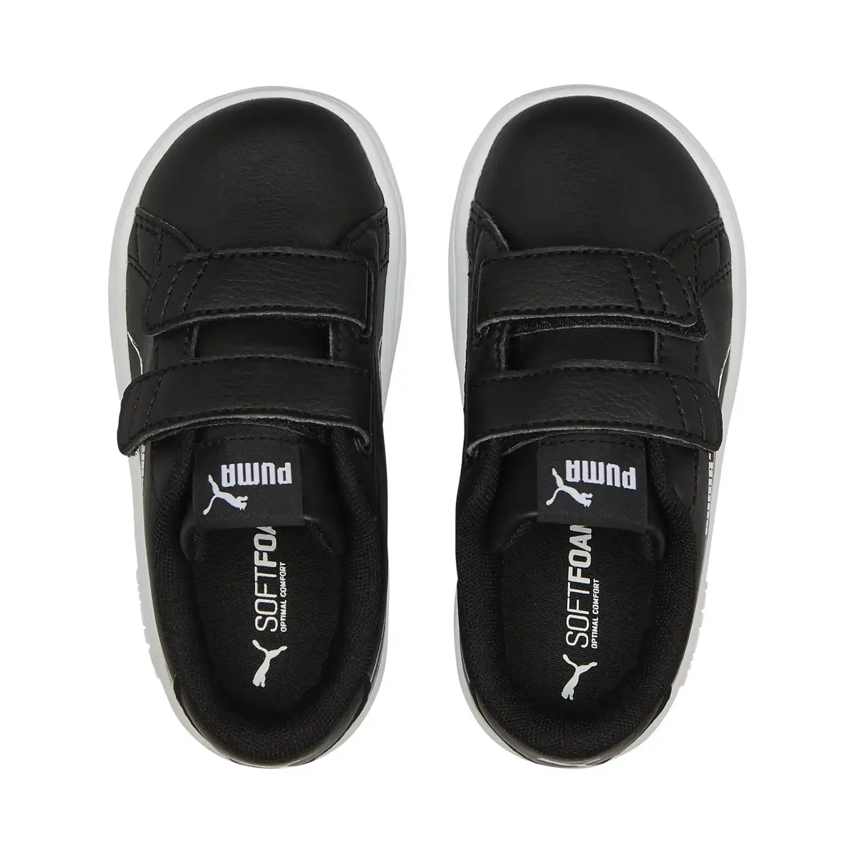 Puma Smash V2 Home School V Inf Siyah Çocuk Çocuk Günlük Spor Ayakkabı