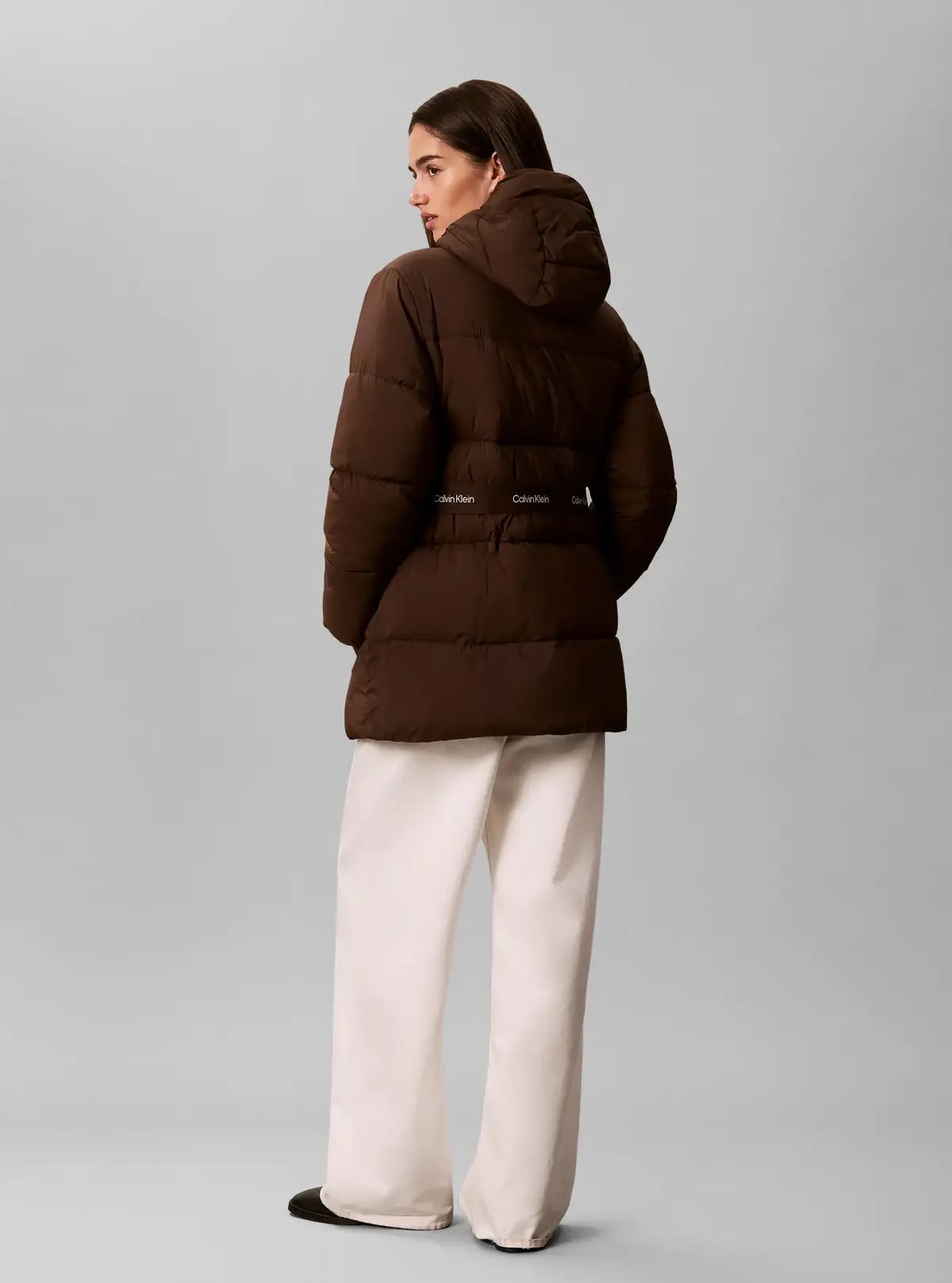 BELTED MIDWEIGHT PUF, WFM