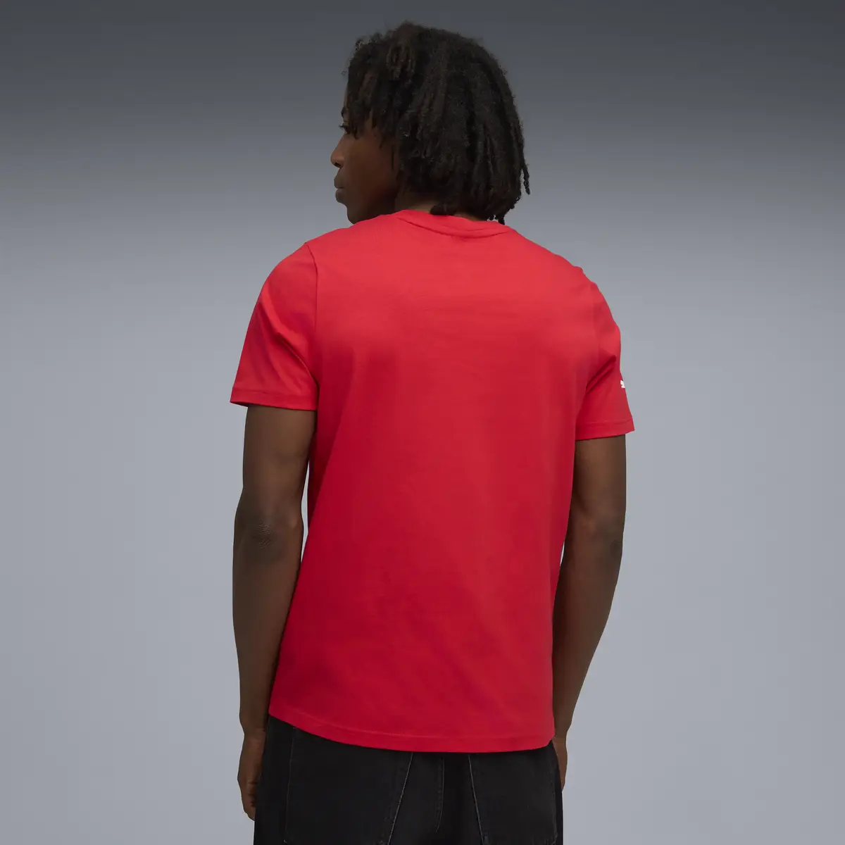 Puma Ferrari Colored Shield Tee Kırmızı Erkek T-Shirt