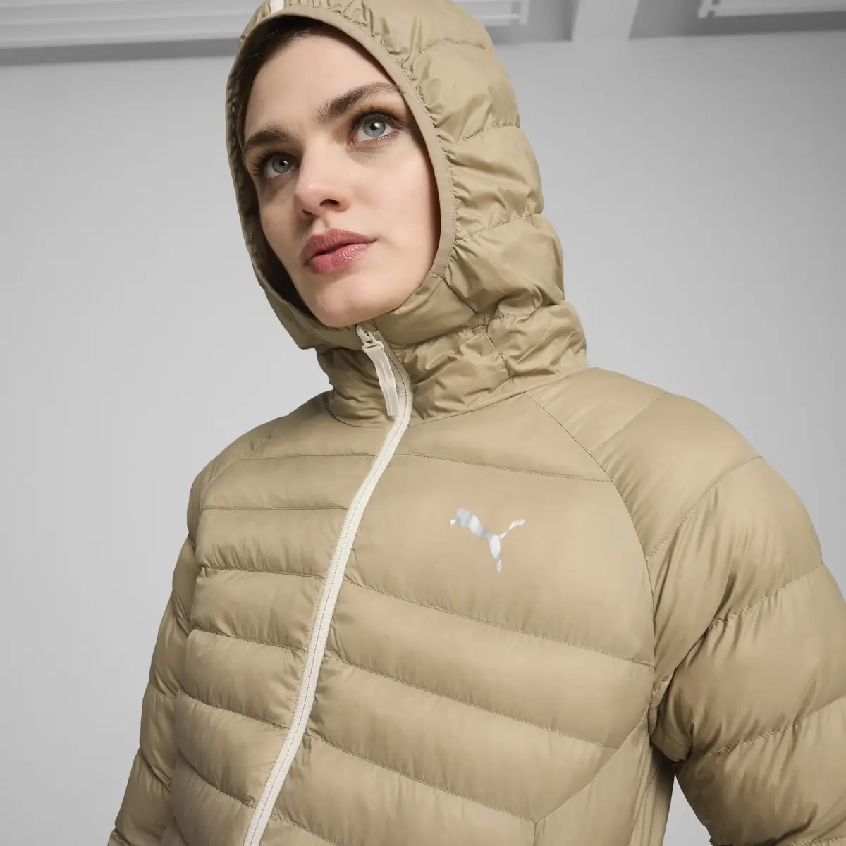 Puma PackLITE Jacket Açık Kahve Kadın Şişme Mont