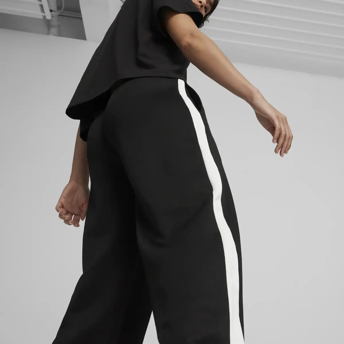 Puma T7 Low Rise Track Pants Siyah Kadın Eşofman Altı