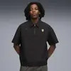 Puma Ferrari Premium Polo Siyah Erkek Polo T-Shirt