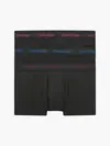 Calvin Klein LOW RISE TRUNK 3PK Erkek Siyah Boxer Set
