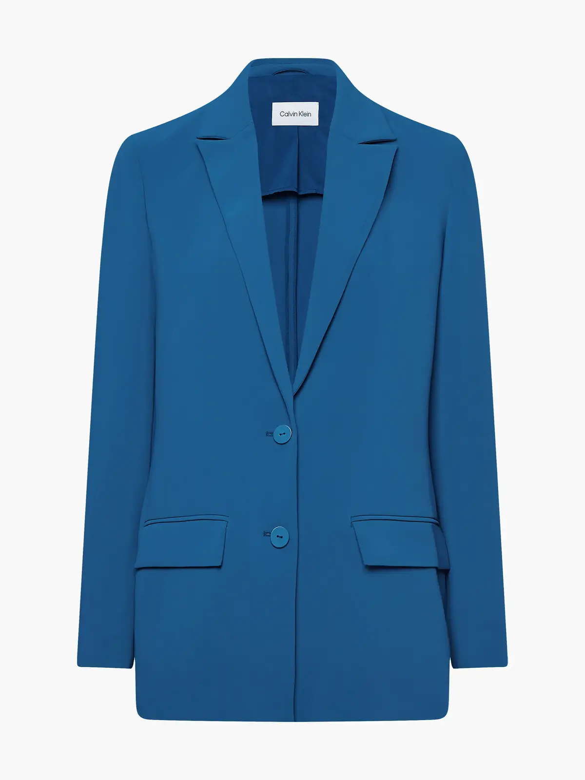 Calvin Klein TRAVEL CREPE RELAXED Kadın Yeşil Blazer