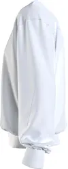 Calvin Klein STACKED LOGO CREW NE Erkek Beyaz Sweatshirt